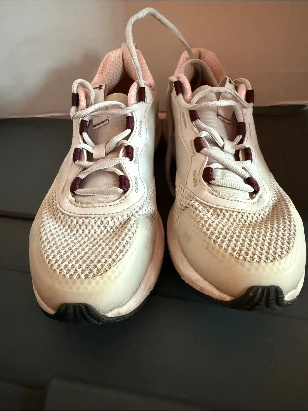 Under Armour Women’s Athletic HOVR Sneakers - Pink/White